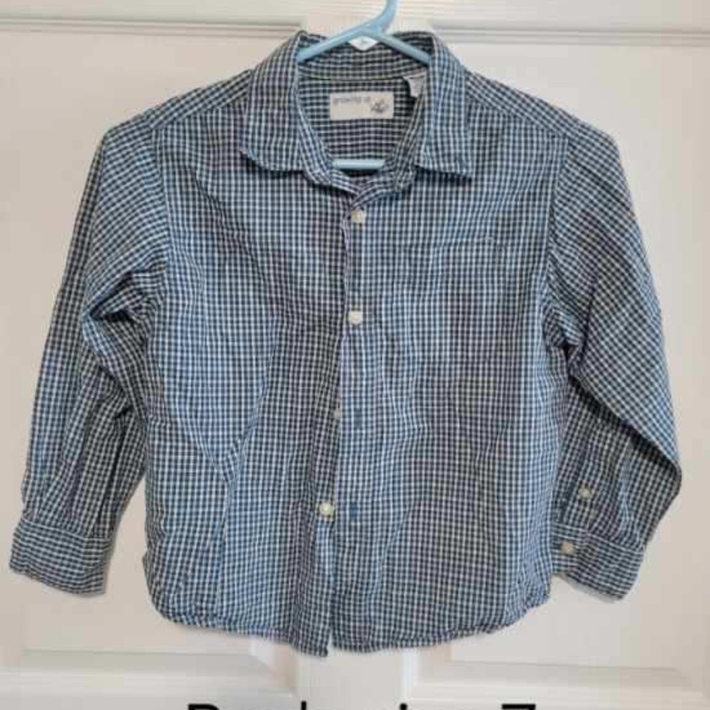 Boys button up shirt